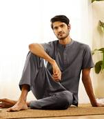 mud cotton kurta pyjama set