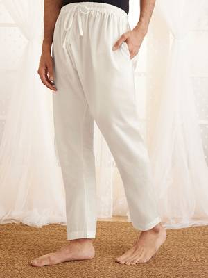 White Cotton Pyjama 2