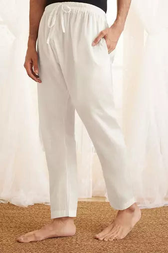 White Cotton Pyjama