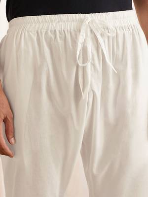 White Cotton Pyjama 4
