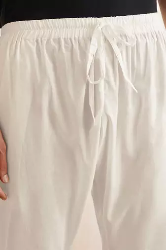White Cotton Pyjama
