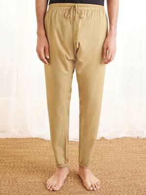 Beige Cotton Pyjama 1