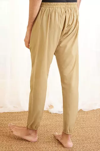 Beige Cotton Pyjama