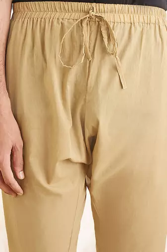 Beige Cotton Pyjama