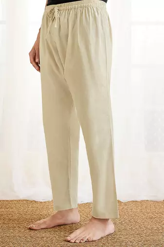 Beige Cotton Pyjama