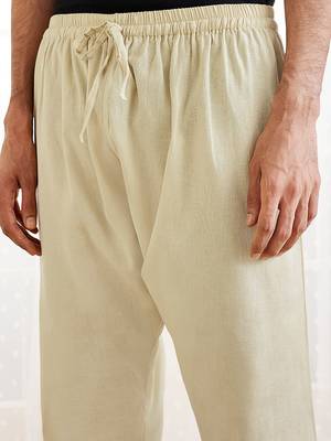 Beige Cotton Pyjama 4