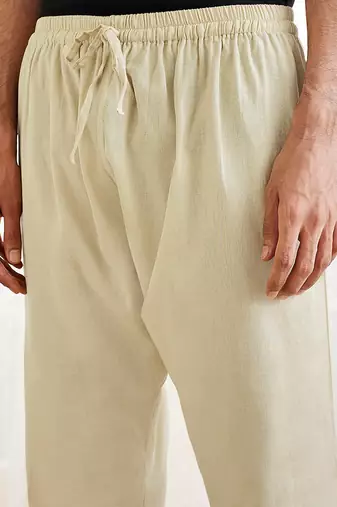 Beige Cotton Pyjama
