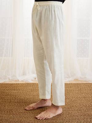 White Cotton Pyjama 2