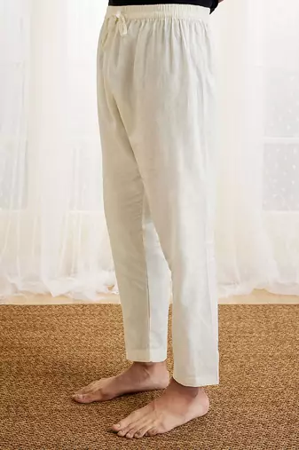 White Cotton Pyjama