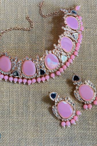 Premium heavy designer function wear necklace set