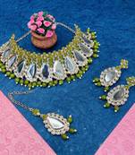 Premium heavy designer function wear necklace set