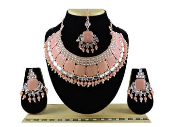 Premium heavy designer function wear necklace set 2