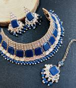 Premium heavy designer function wear necklace set