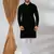 Premium black designer festival wear traditional kurta pyjama set
