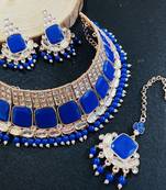 Premium heavy designer function wear necklace set
