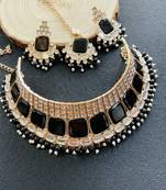Premium heavy designer function wear necklace set