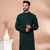 Premium green designer festival wear traditional only kurta