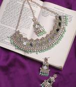 Premium heavy designer function wear necklace set