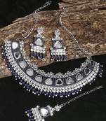 Premium heavy designer function wear necklace set