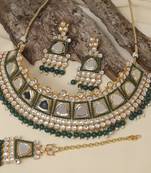 Premium heavy designer function wear necklace set