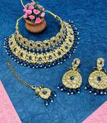 Premium heavy designer function wear necklace set