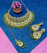 Premium heavy designer function wear necklace set