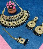 Premium heavy designer function wear necklace set