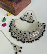 Premium heavy designer function wear necklace set