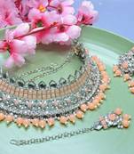 Premium heavy designer function wear necklace set