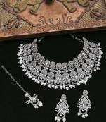 Premium heavy designer function wear necklace set