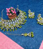 Premium heavy designer function wear necklace set