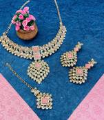 Premium heavy designer function wear necklace set