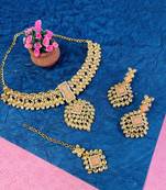 Premium heavy designer function wear necklace set