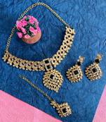 Premium heavy designer function wear necklace set