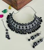 Premium heavy designer function wear necklace set