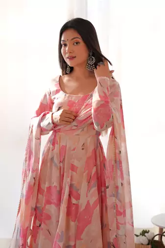 Elementary Function Wear Readymade Anarkali Suit Collection