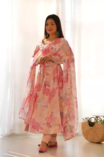 Elementary Function Wear Readymade Anarkali Suit Collection