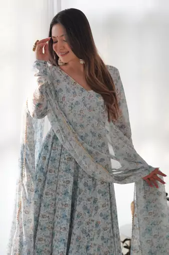 Traditional Wear Designer Readymade Anarkali Suit Collection