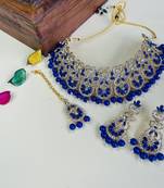 Premium heavy designer function wear necklace set