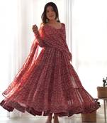 Heavy Designer Festive Wear Anarkali Salwar Suit Collection