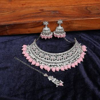 Premium heavy designer function wear necklace set 1