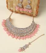 Premium heavy designer function wear necklace set