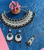 Premium heavy designer function wear necklace set