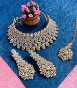 Premium heavy designer function wear necklace set