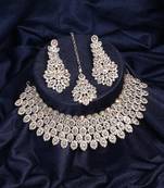 Premium heavy designer function wear necklace set