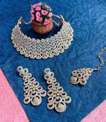 Premium heavy designer function wear necklace set