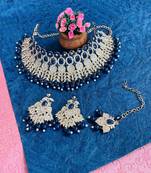 Premium heavy designer function wear necklace set