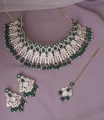 Premium heavy designer function wear necklace set