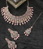 Premium heavy designer function wear necklace set