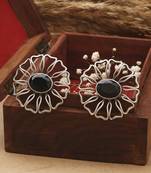 Black Stone Earrings